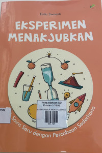 Image of EKSPERIMEN MENAKJUBKAN